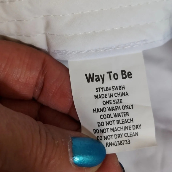 Ronald McDonald House White Yellow Red Stripe‎ Bucket Hat - Picture 5 of 9